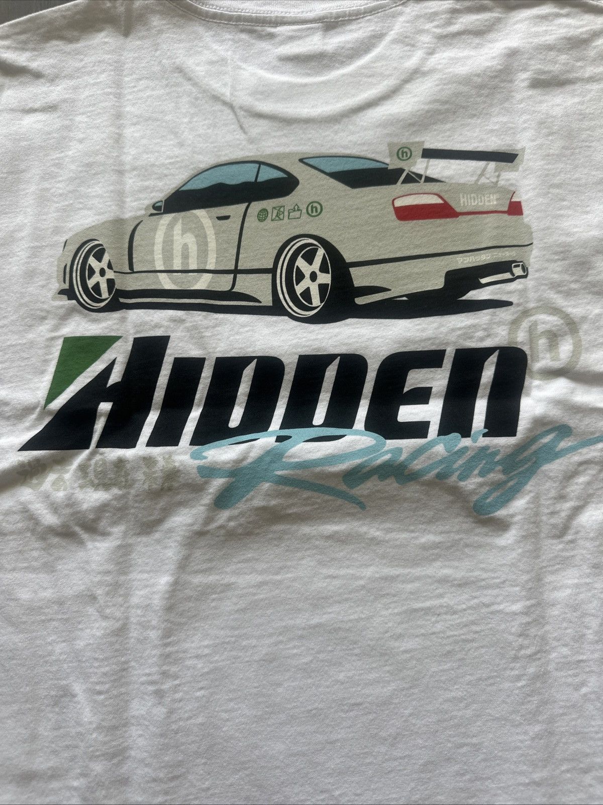 HIDDEN Hidden NY Racing S15 Tee XL White Tee JDM Drift Car Size US XL / EU 56 / 4 - 7 Thumbnail