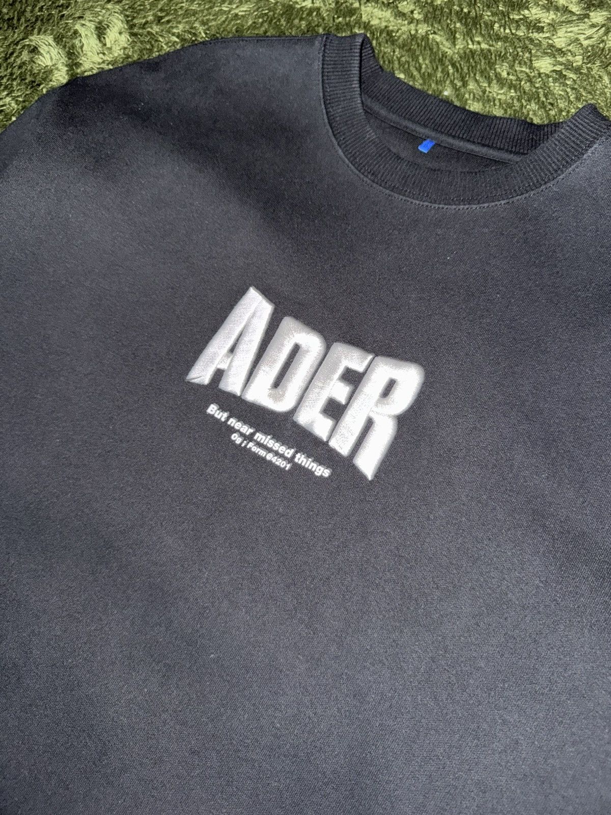 Ader Error [A1] Ader Error 20FW Origin Embroidered Logo Sweatshirt Size US XL / EU 56 / 4 - 2 Thumbnail
