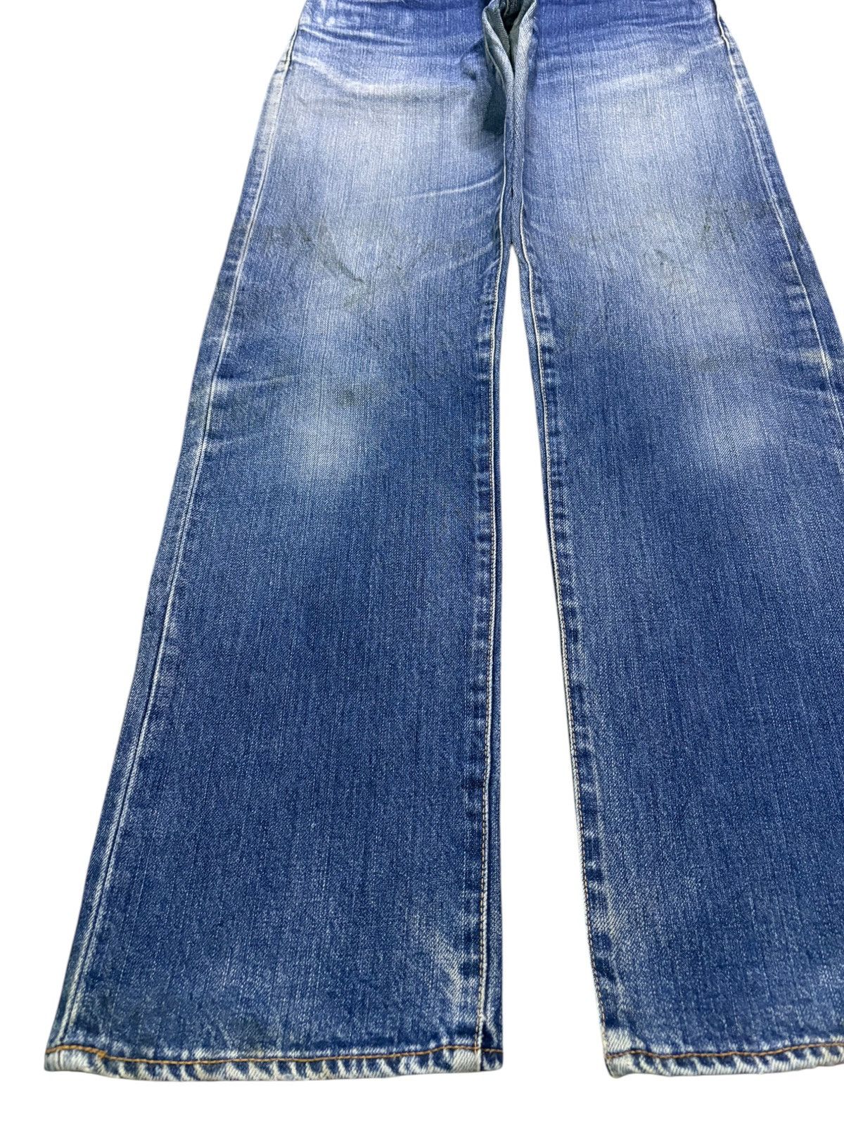 HOLLYWOOD RANCH MARKET × Japanese Brand Vintage HR Market Button Fly Mud Wash Jeans Size US 30 / EU 46 - 6 Thumbnail