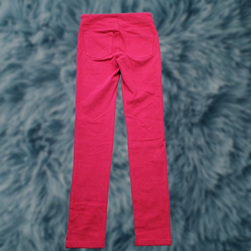 Denime Diane Gilman DG2 Skinny Jeans Womens XS Pink Denim Stretch Flat Front Pull On Jeans Size 26" / US 2 / IT 38 - 1 Thumbnail
