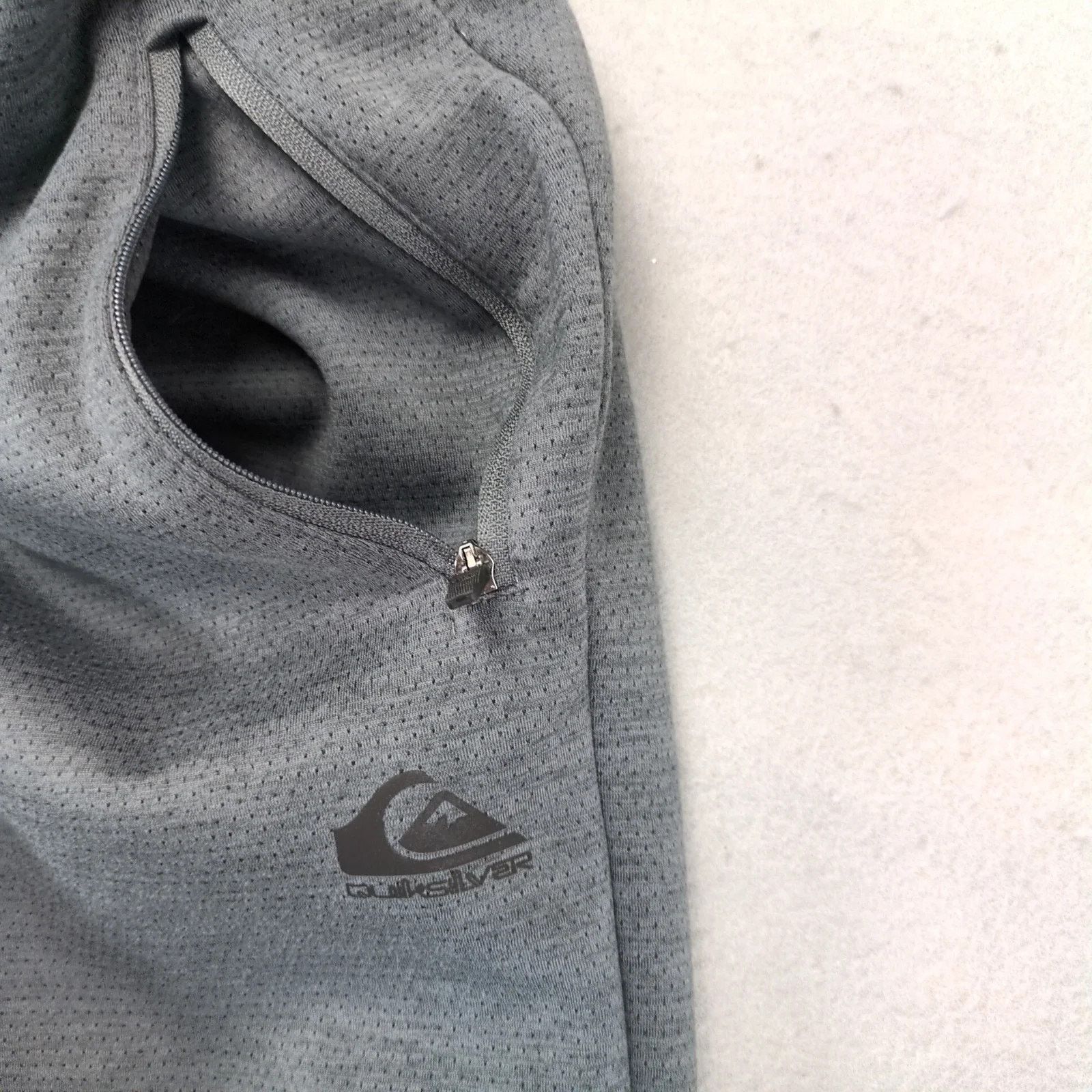 Quiksilver Quiksilver Gray Fleece Lined Jogger Sweatpants Men's S Zip Size US 30 / EU 46 - 5 Thumbnail