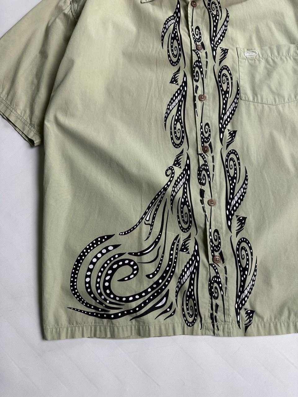 Quiksilver 00s Quiksilver Vintage Hawaii Shirt Streetwear Size US XL / EU 56 / 4 - 2 Thumbnail