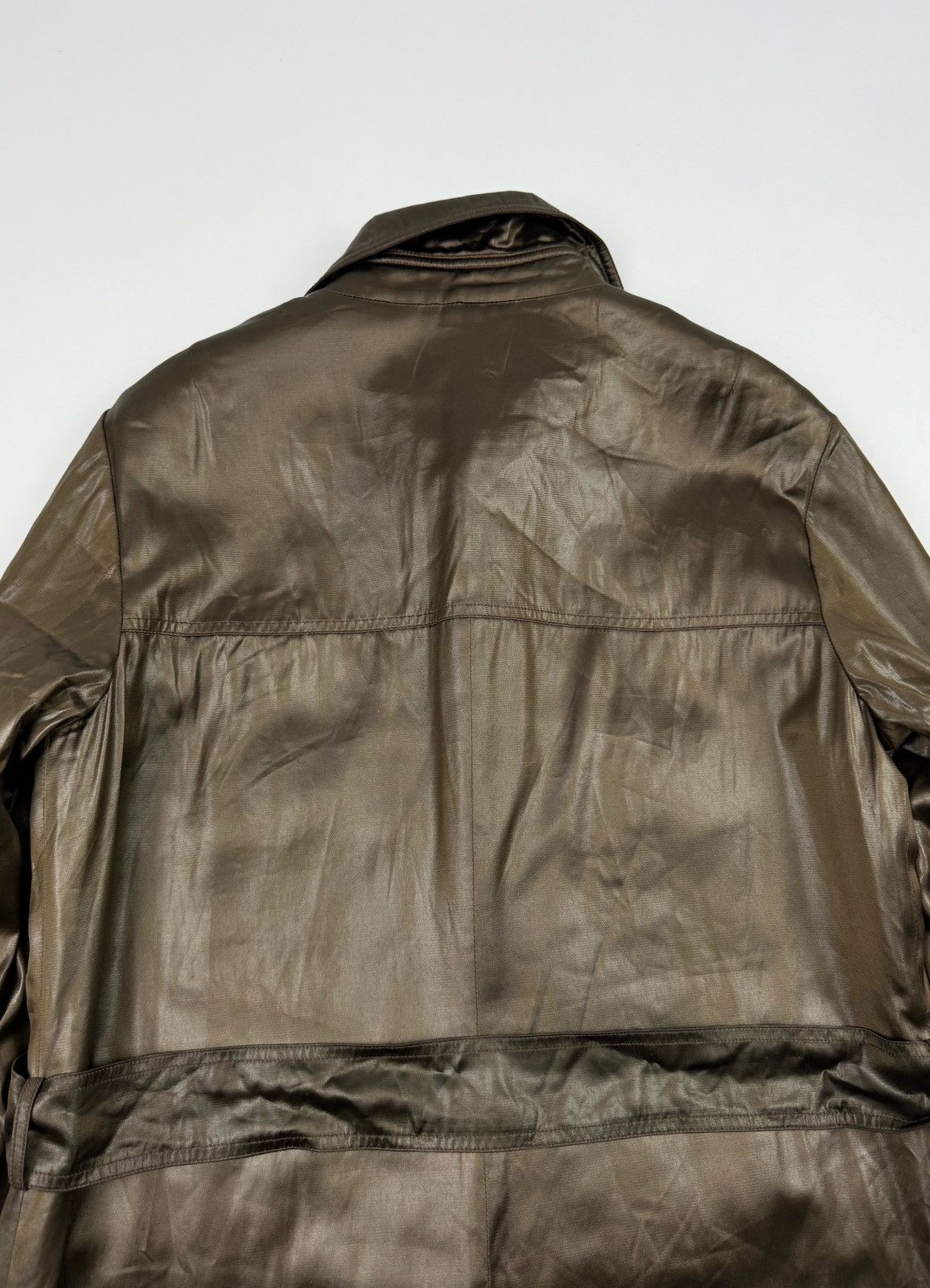 Fendi 1990’s Vintage Fendi 365 Midi Coat Made in Italy Size M / US 6-8 / IT 42-44 - 17 Thumbnail