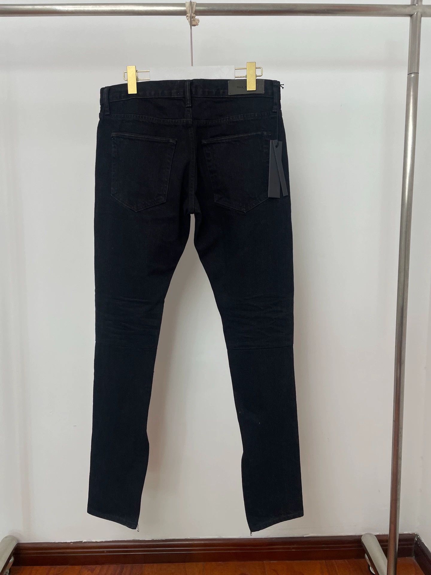 Fear of God Fear of God Ripped Black Jeans 30 New with Tags Size US 30 / EU 46 - 2 Thumbnail