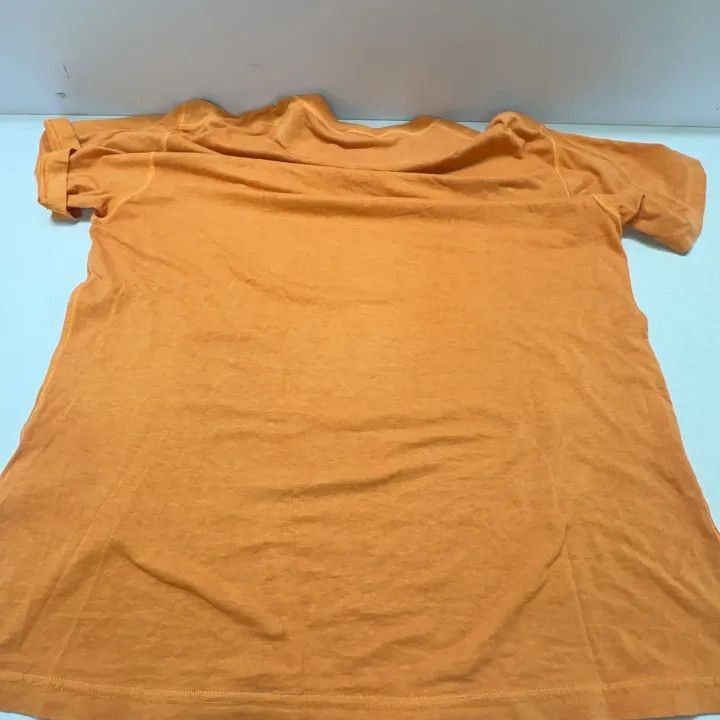 Stone Island Stone Island Orange Organic Cotton TShirt -2506 Size US XXL / EU 58 / 5 - 9 Thumbnail
