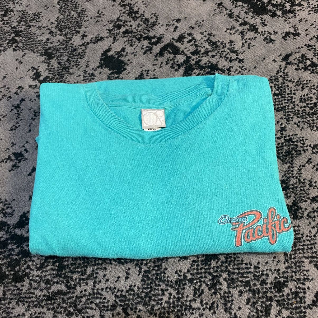 Vintage 90s Ocean Pasific tshirt 🔥 Size US XL / EU 56 / 4 - 10 Thumbnail