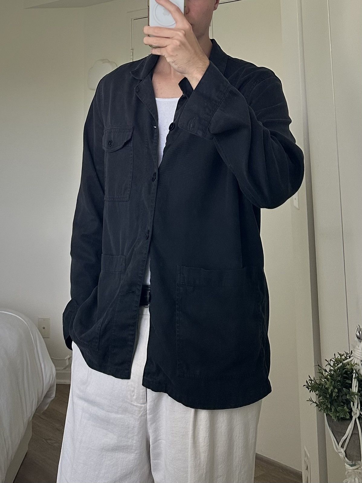 A Day's March Banagher Lyocell Overshirt Size US XL / EU 56 / 4 - 7 Thumbnail
