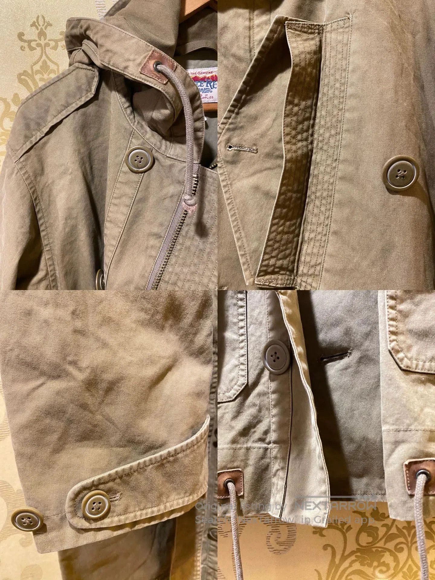 RRL Ralph Lauren Vintage Double RL Military Parka Jacket. Size US M / EU 48-50 / 2 - 8 Thumbnail