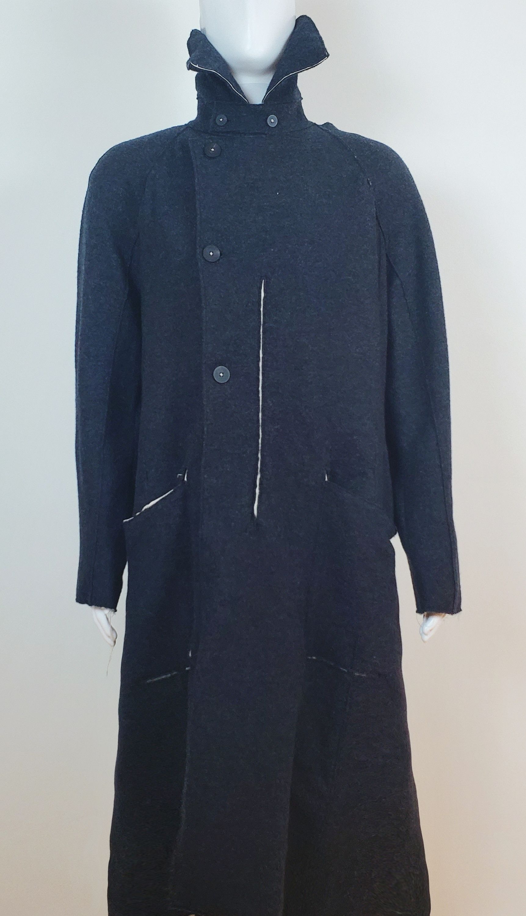 Transit TRANSIT Wool Parka Overcoat Trench Coat Long Jacket Size US M / EU 48-50 / 2 - 7 Thumbnail