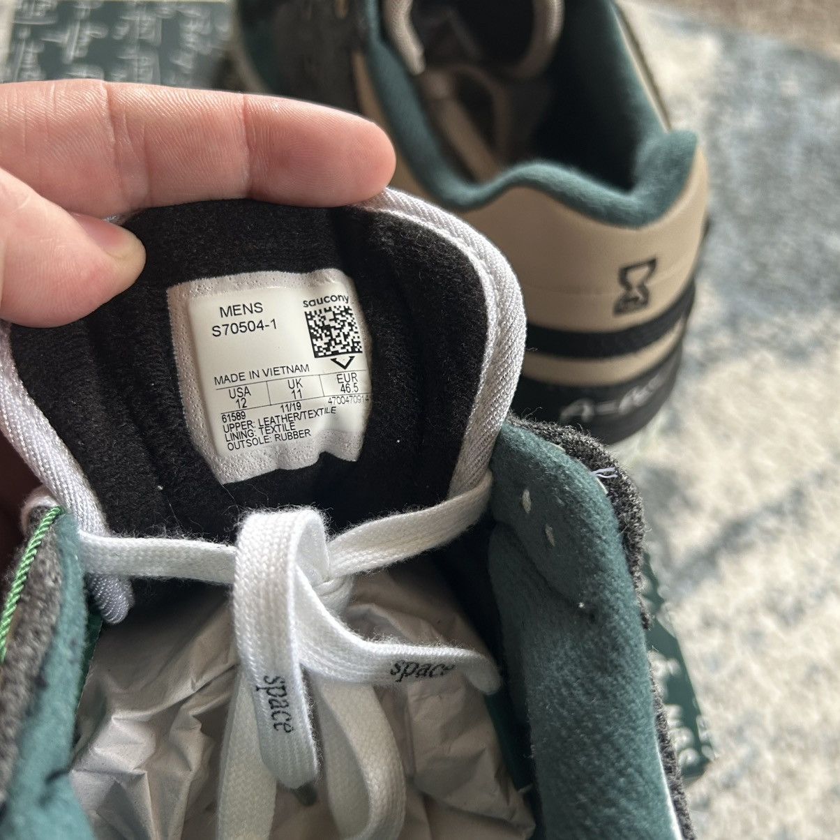 AFEW S70504-1 2020 AFEW STORE x SAUCONY SHADOW 5000 TiME & SPACE Size US 12 / EU 45 - 16 Thumbnail