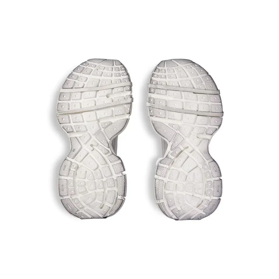 Balenciaga o1w1db10325 3XL Summer Mesh Sneakers in White/Grey Size US 13 / EU 46 - 6 Thumbnail
