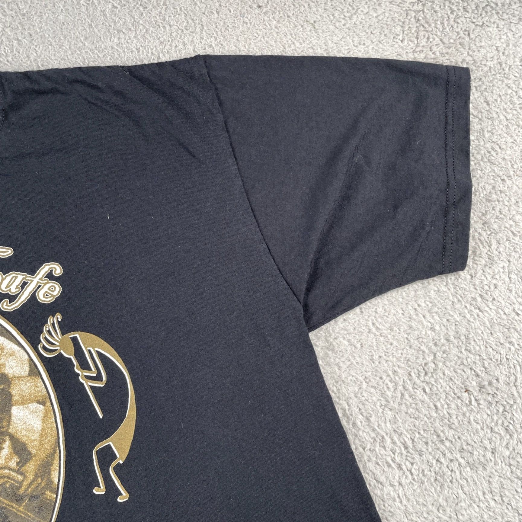 Anvil VINTAGE Anvil T-Shirt Mens XL Black Cotton Crew Neck Short Sleeve 505 EUC Size US XL / EU 56 / 4 - 7 Thumbnail
