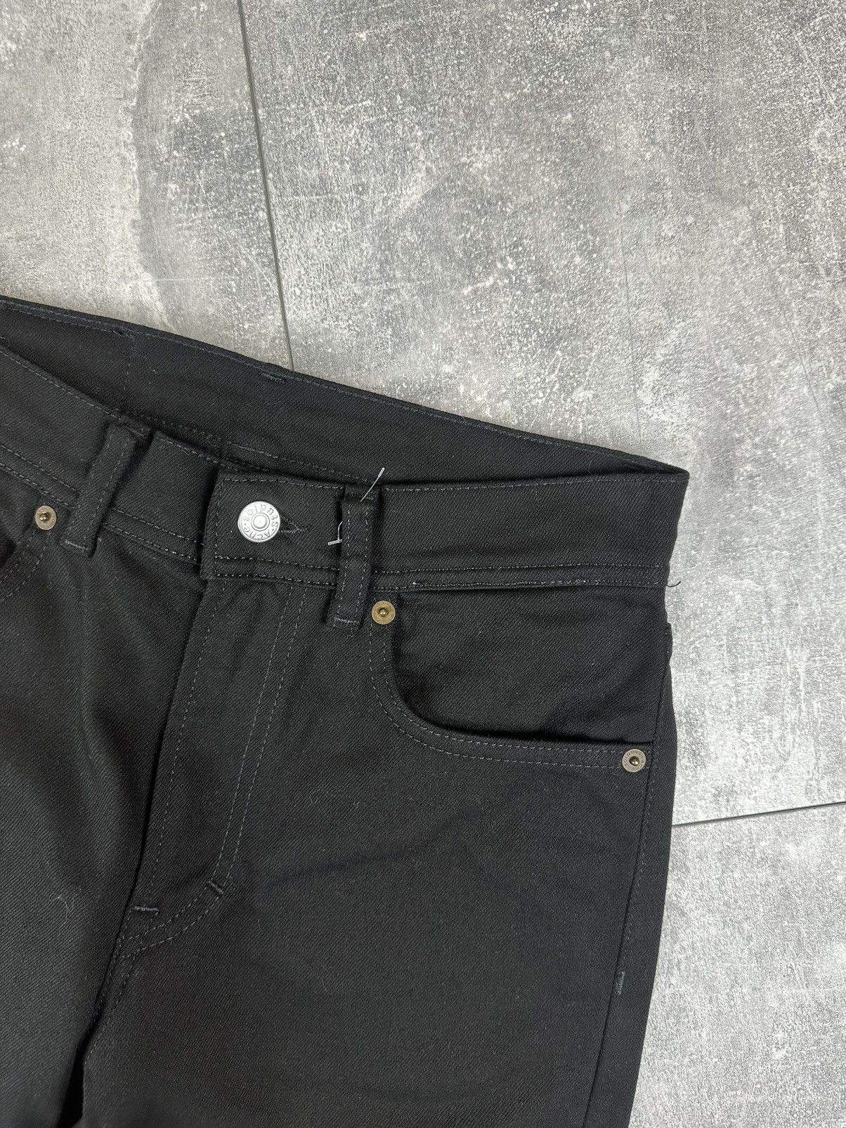 Acne Studios Acne Studios Melk Stay Black Womens Classic Black Jeans Size 25" / US 0 / IT 36 - 9 Thumbnail