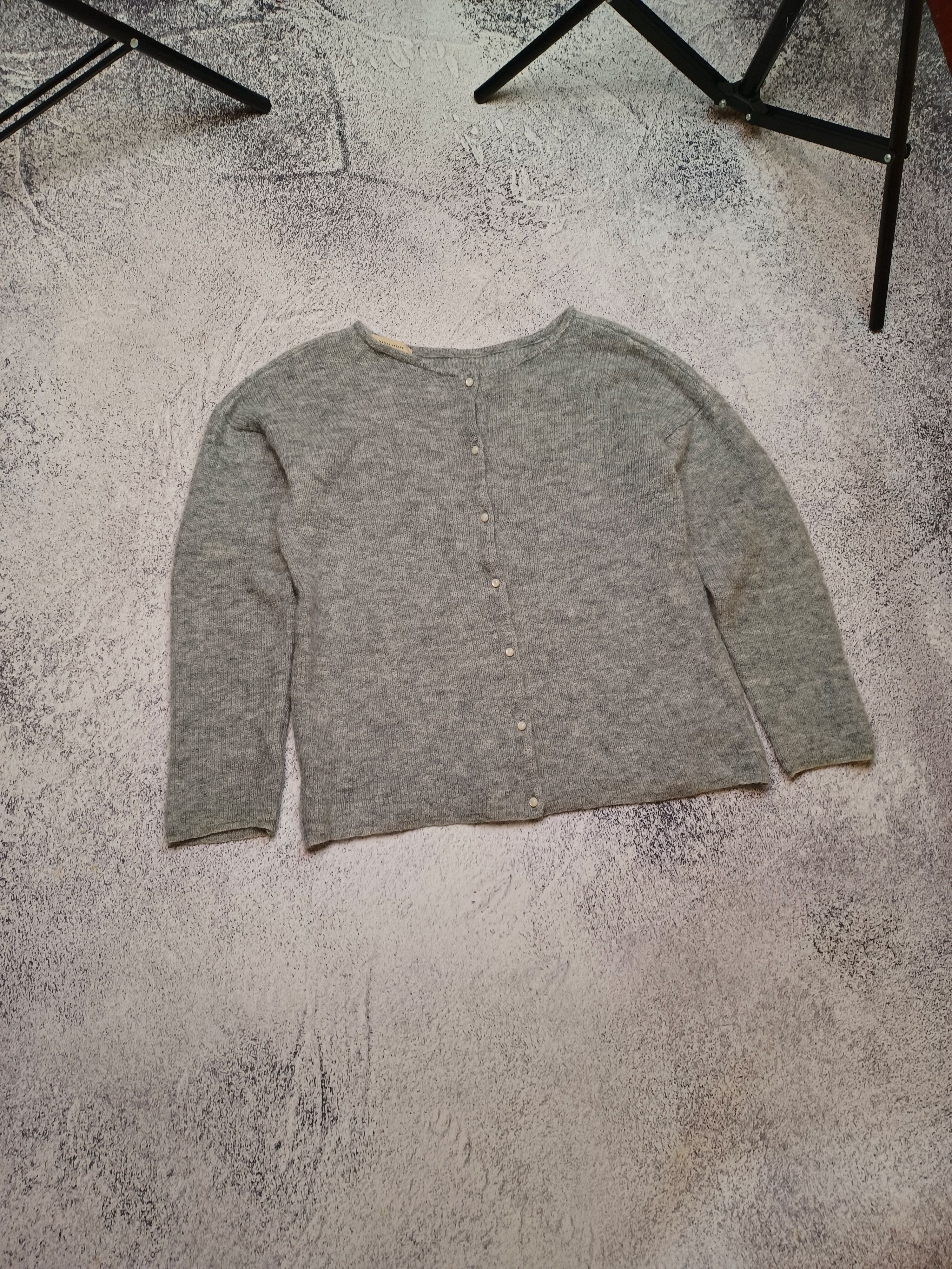 Sezane Sézane “La Maille” Grey Knit Cardigan – Size S Size S / US 4 / IT 40 - 1 Thumbnail
