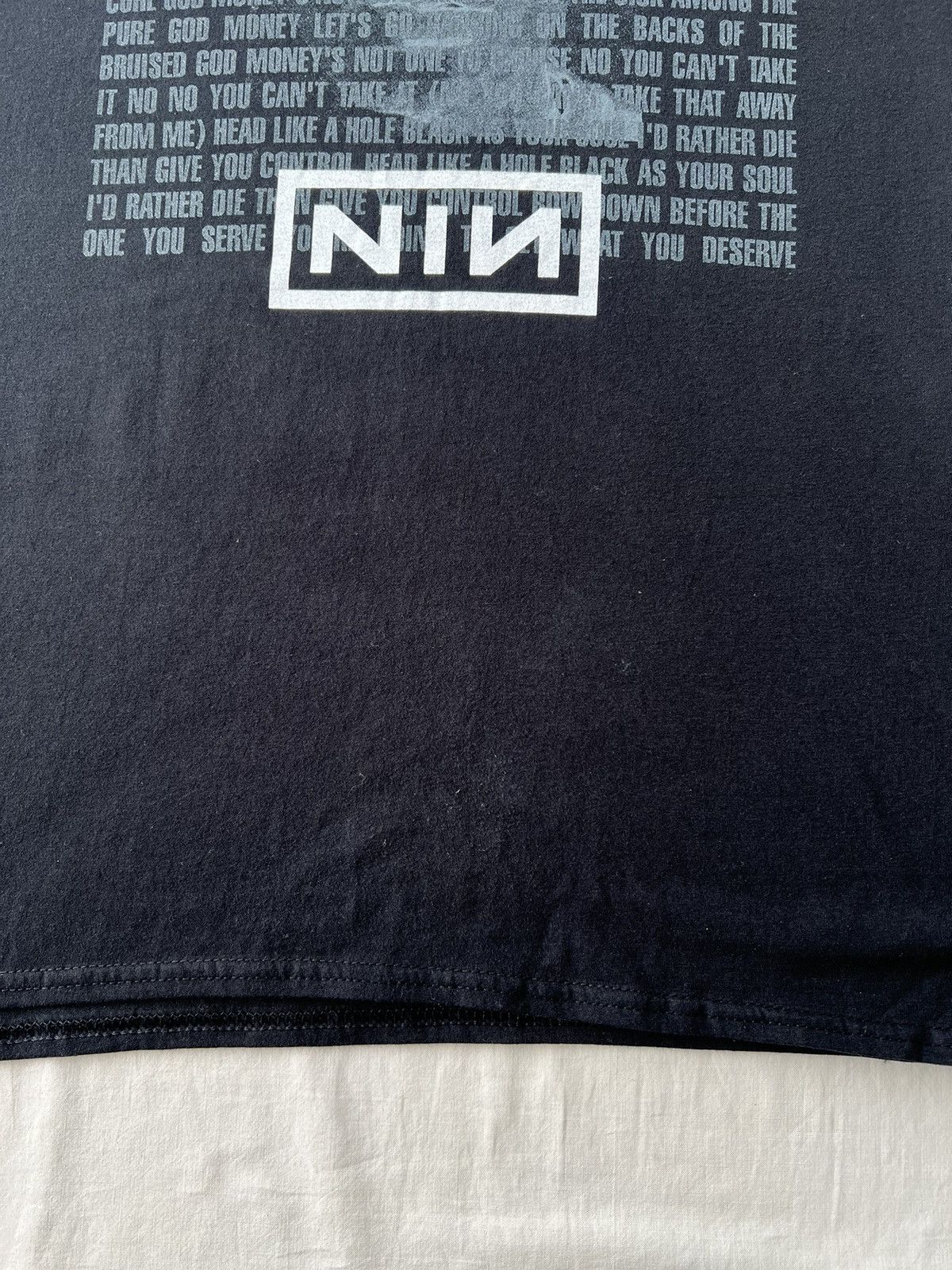 Band Tees Vintage 2021 Nine Inch Nails Nin Head Like A Hole T-shirt Size US L / EU 52-54 / 3 - 7 Thumbnail
