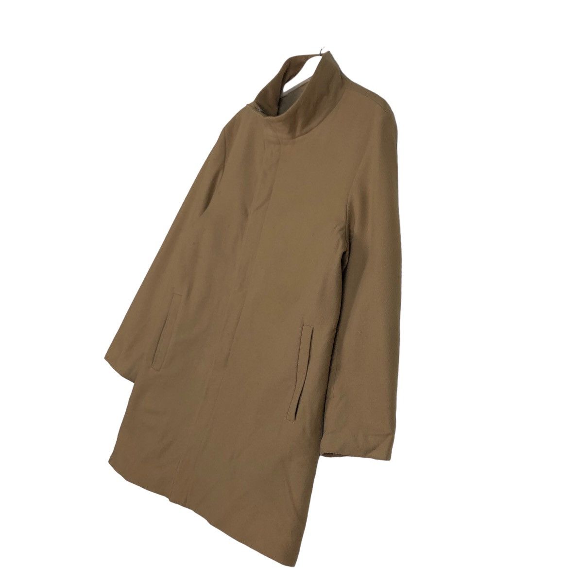 Comme Ca Ism 🔥Rich Brown - Fly Coats Long Jacket Wool Herringbone Size US M / EU 48-50 / 2 - 2 Thumbnail