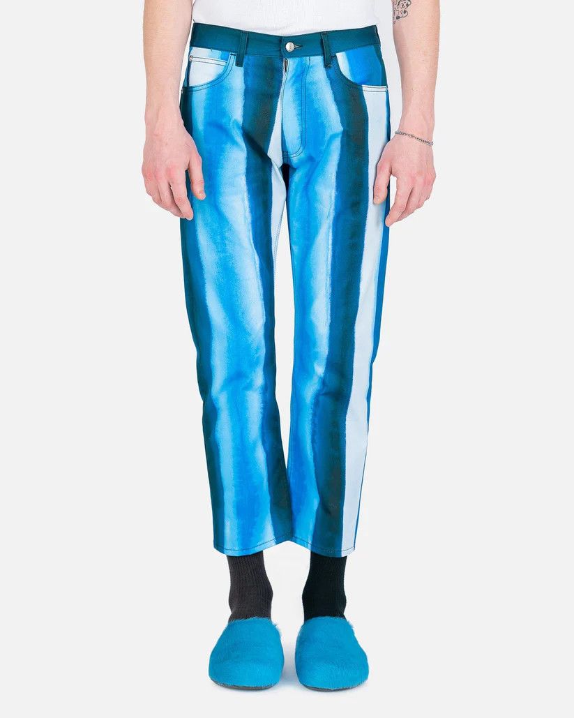 Marni o1y0225 Jeans Pant in Multicolor Size US 33 - 1 Thumbnail