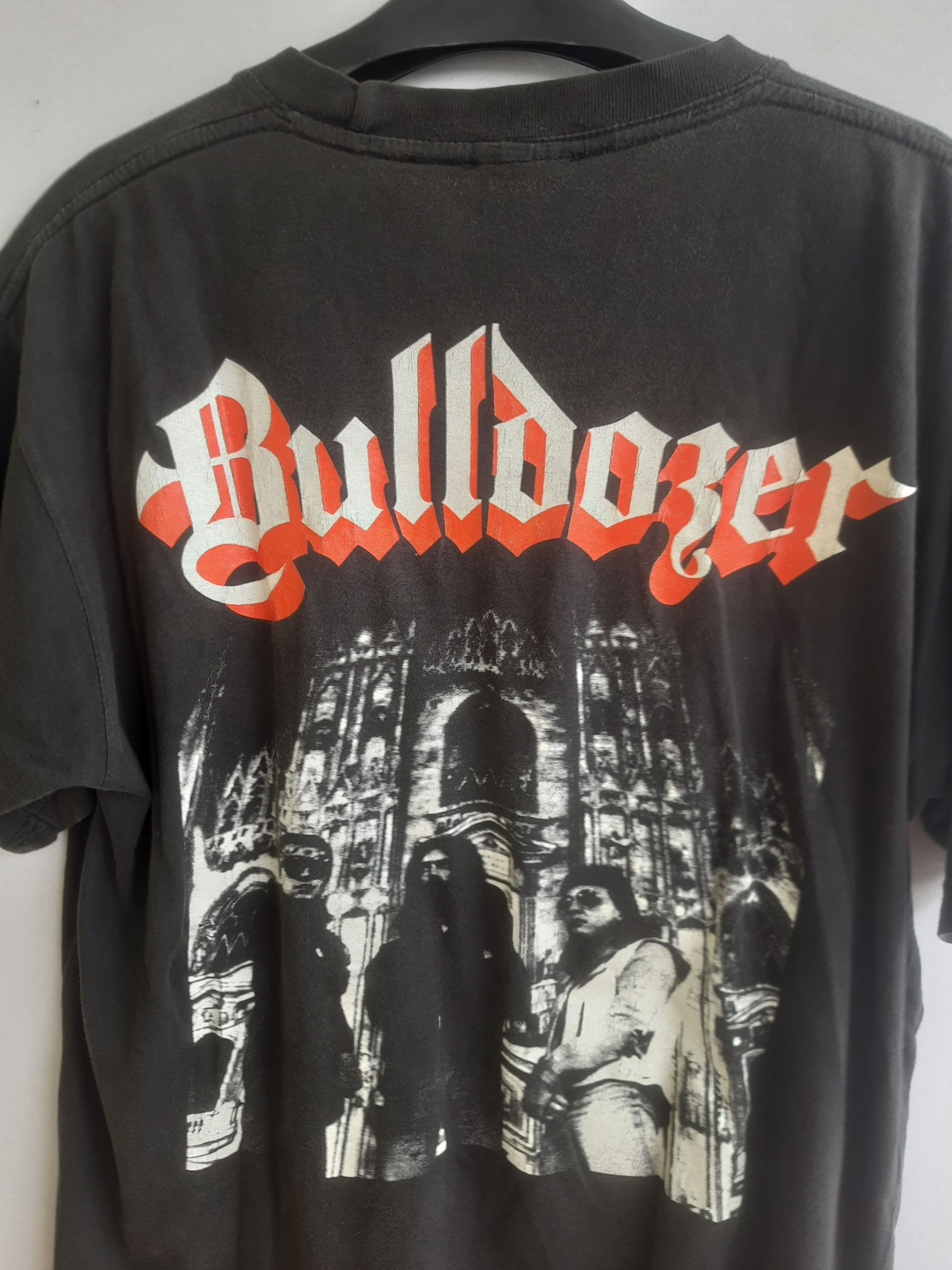 Band Tees Vintage BULLDOZER NEURODELIRI Cover Album T-Shirts Size US M / EU 48-50 / 2 - 4 Thumbnail