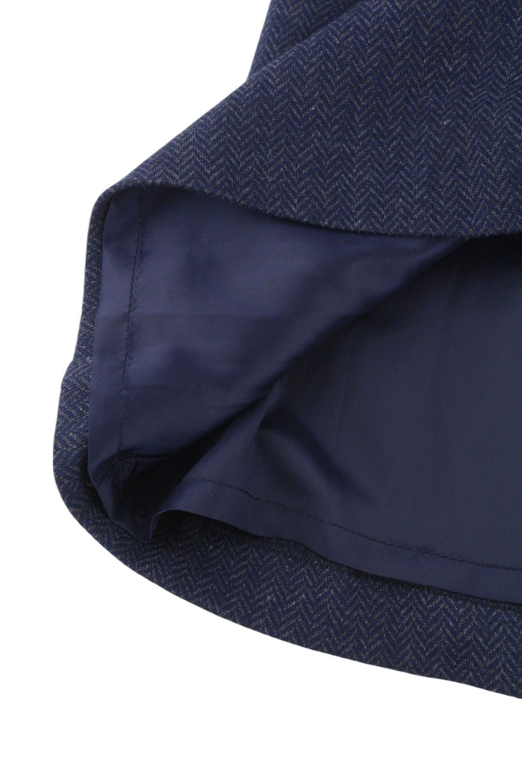 Gant HERRINGBONE EU34 Blue Pockets Zip Fly Skirt 85178 Size 26" / US 2 / IT 38 - 5 Thumbnail