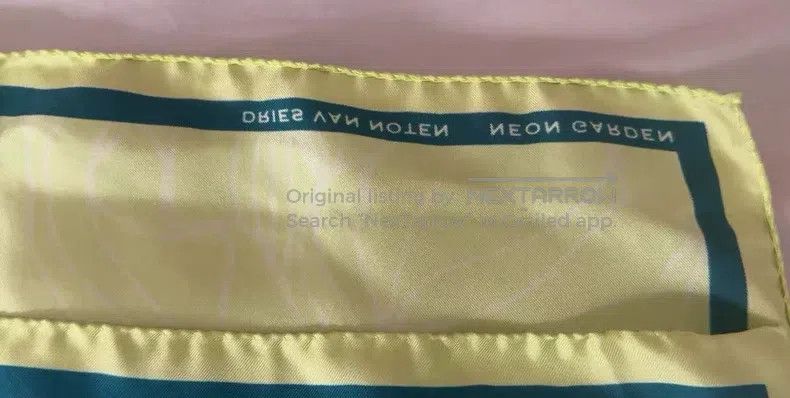 Dries Van Noten Dries Van Noten Silk Scarf Size ONE SIZE - 4 Thumbnail