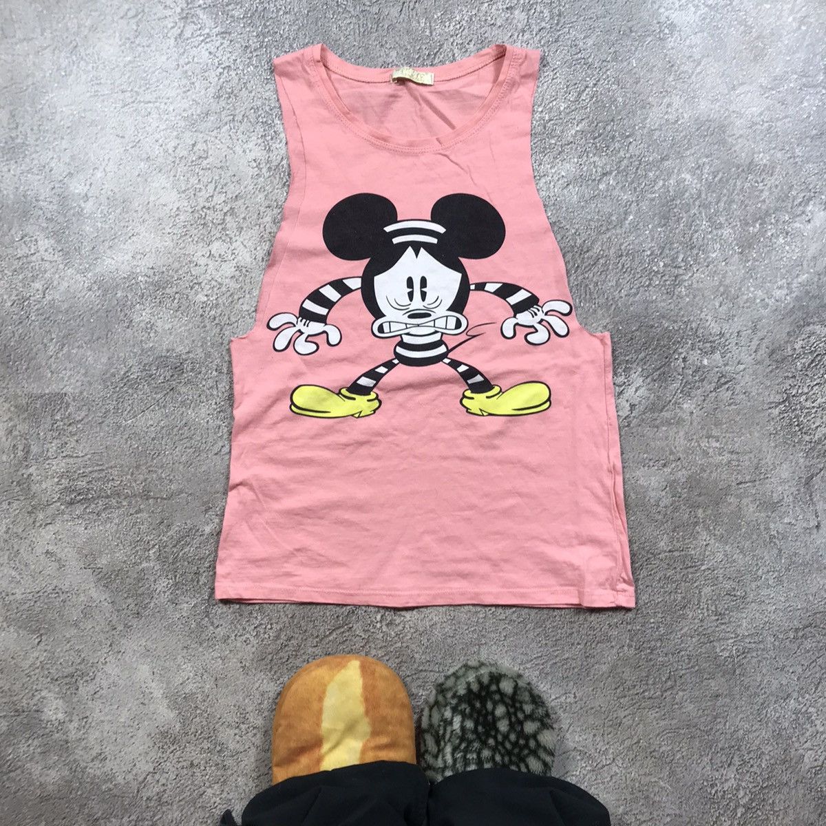 Vintage Vintage 90s Disney Mickey Mouse Graphic Tee Y2K Skater XS Size XS / US 0-2 / IT 36-38 - 1 Thumbnail