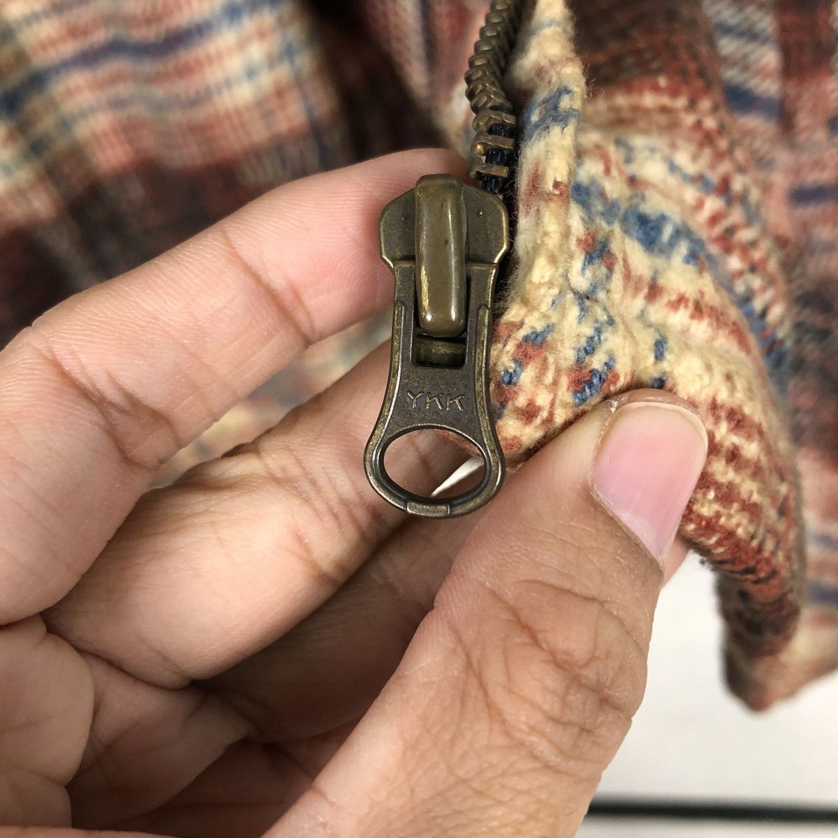 Japanese Brand 📌Hard Core Tough Wear Big John Zipper Worker Jacket Tartan Size US M / EU 48-50 / 2 - 17 Thumbnail
