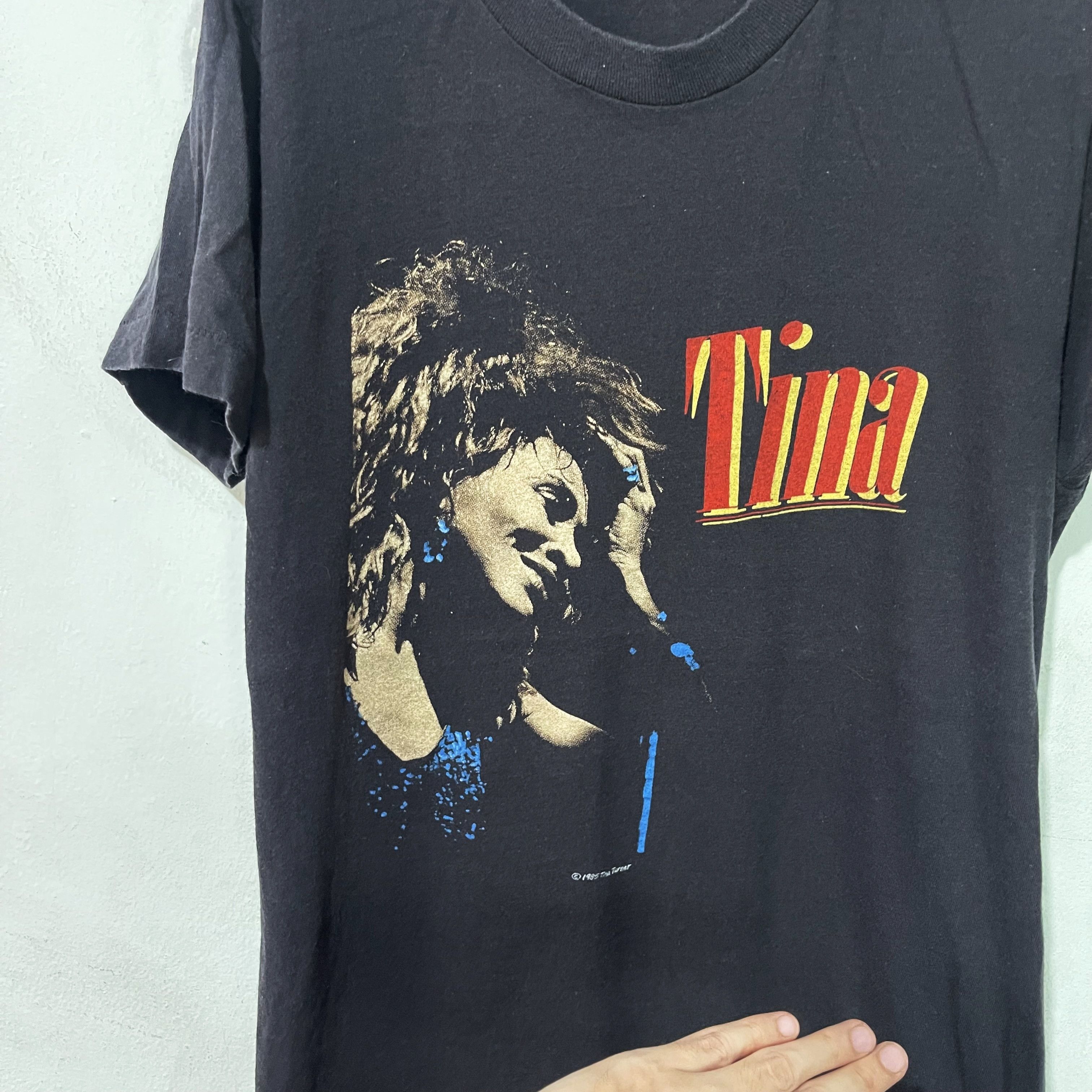 Band Tees Vintage 1985 Tina Turner Private Dancer Tour Shirt Size US S / EU 44-46 / 1 - 2 Thumbnail