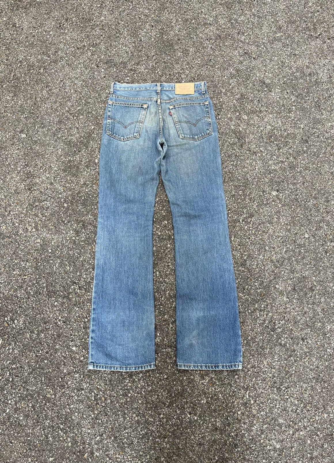 Levi's Flare Jeans Vintage Levis 517 03 Irregular Boot Cut Denim Size US 31 - 12 Thumbnail