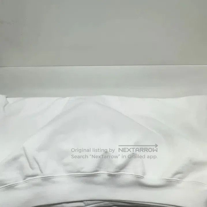 Balenciaga Balenciaga White Long Sleeve Hoodie with Prints. Size US M / EU 48-50 / 2 - 9 Thumbnail