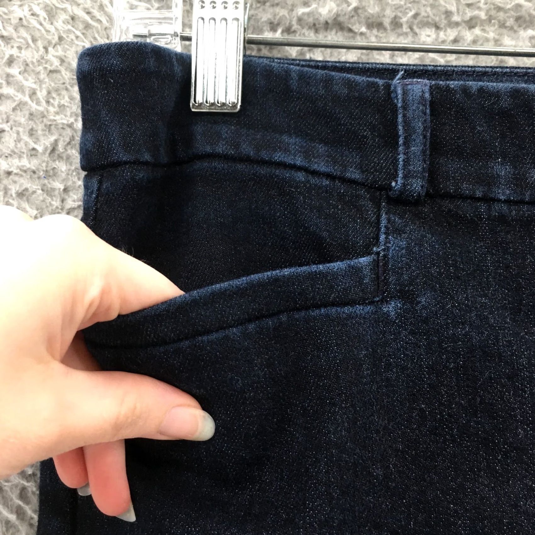 Banana Republic Banana Republic Sloan Cropped Jeans Womens 8 Blue Dark Wash Denim Cotton Blend Jeans Regular Womens 8 Blue Dark Wash Denim Cotton Blend Size 30" / US 8 / IT 44 - 5 Thumbnail