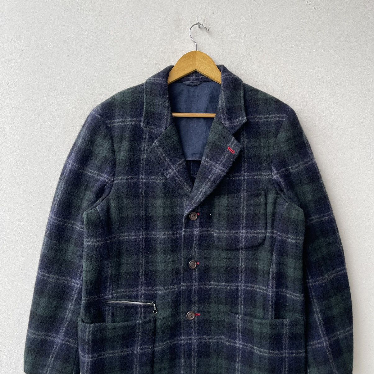 45rpm Vintage 45rpm North Marine Drive Plaid Wool Chore Jacket Size US M / EU 48-50 / 2 - 4 Thumbnail
