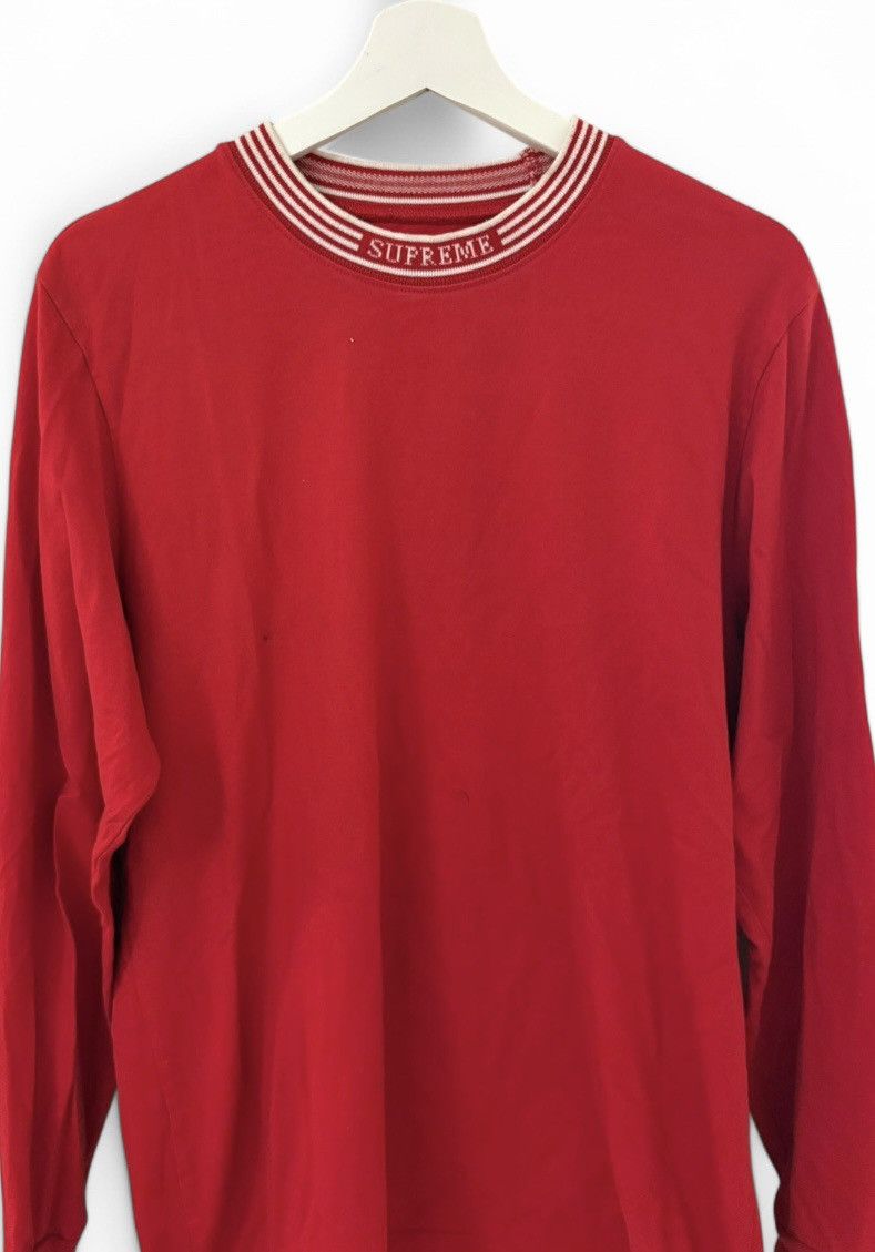 Supreme Supreme Rib Logo Tee 2017 Size US M / EU 48-50 / 2 - 1 Thumbnail