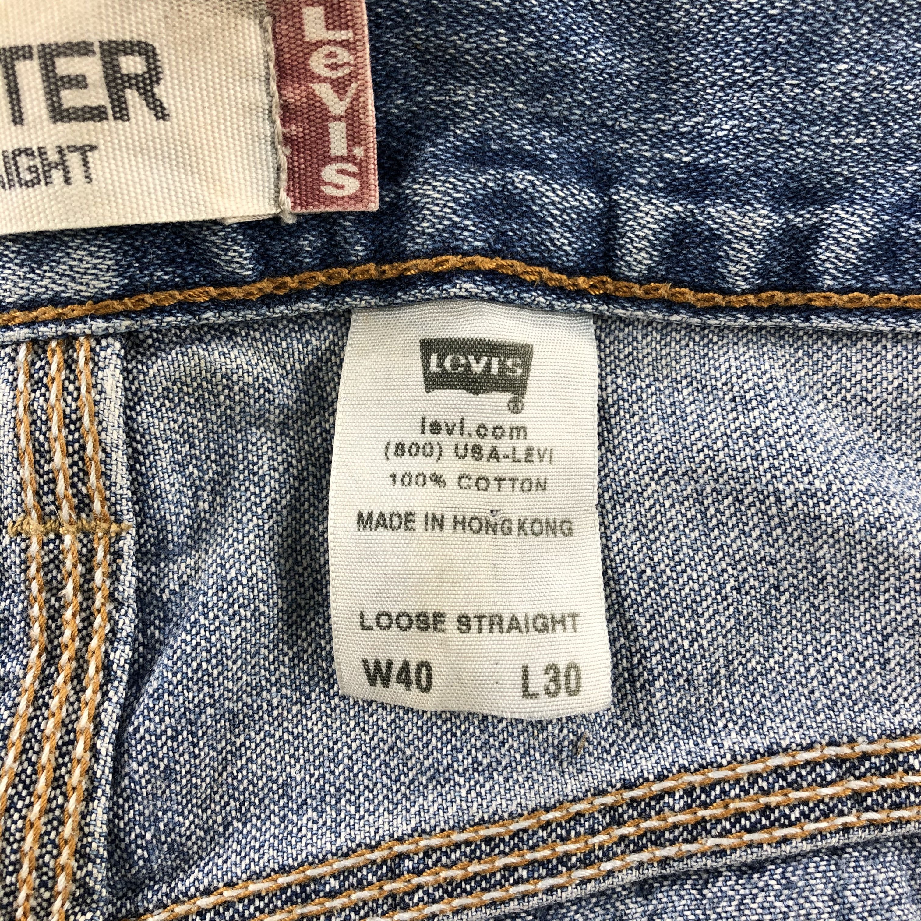 Levi's Vintage Light Wash Levis Carpenter Jeans- J1379 Size US 42 / EU 58 - 10 Thumbnail
