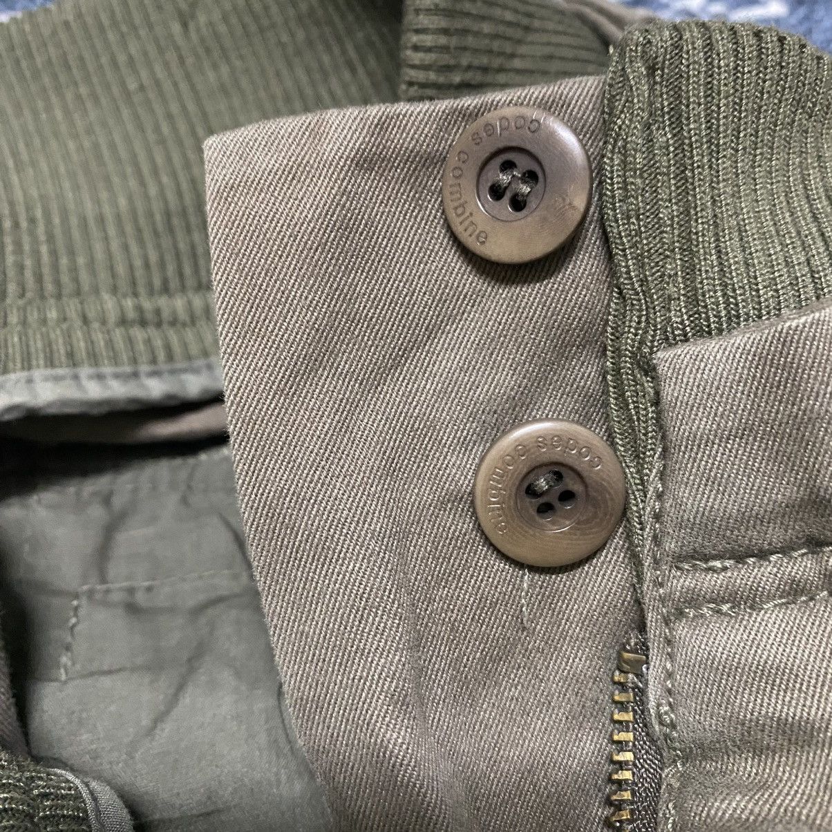 Le Grande Bleu (L.G.B.) Codes Combine Military Cargo Pants Size 28" / US 6 / IT 42 - 21 Thumbnail