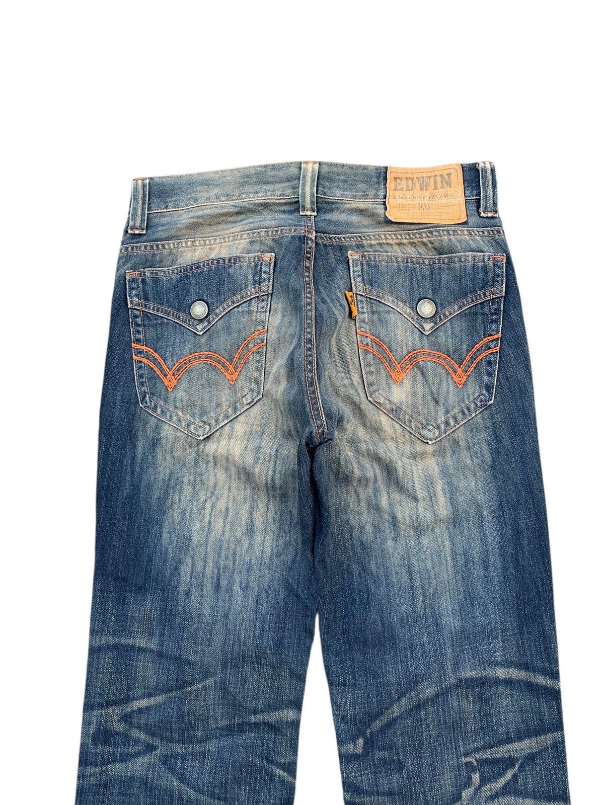 Edwin FLARE VINTAGE EDWIN NAVAJO RUSTY JAPANESE DISTRESSED DENIM Size US 34 / EU 50 - 7 Thumbnail