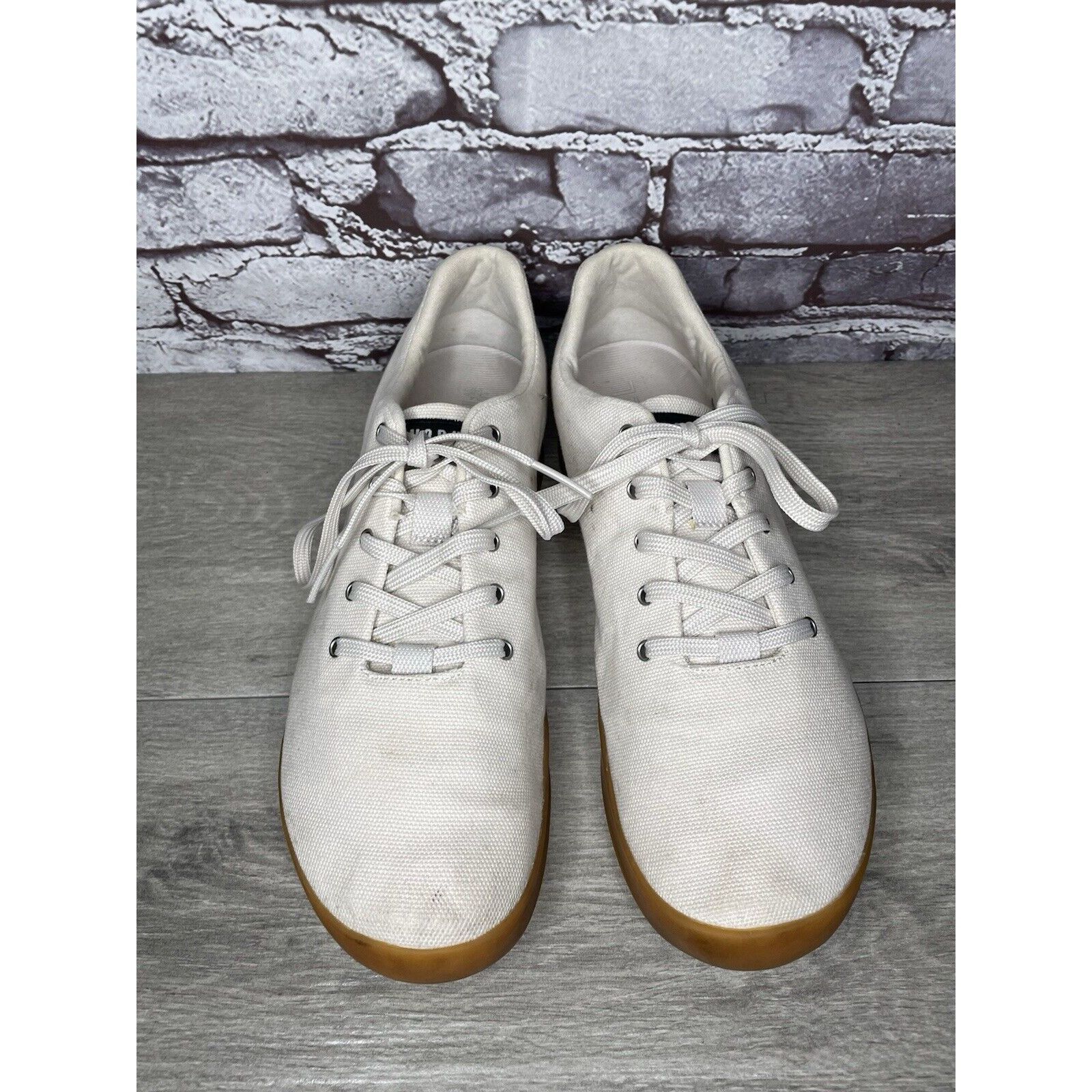 Other NoBull Ivory Canvas Trainer Training Lace Up Shoes Sneakers Size US 11 / EU 44 - 14 Thumbnail
