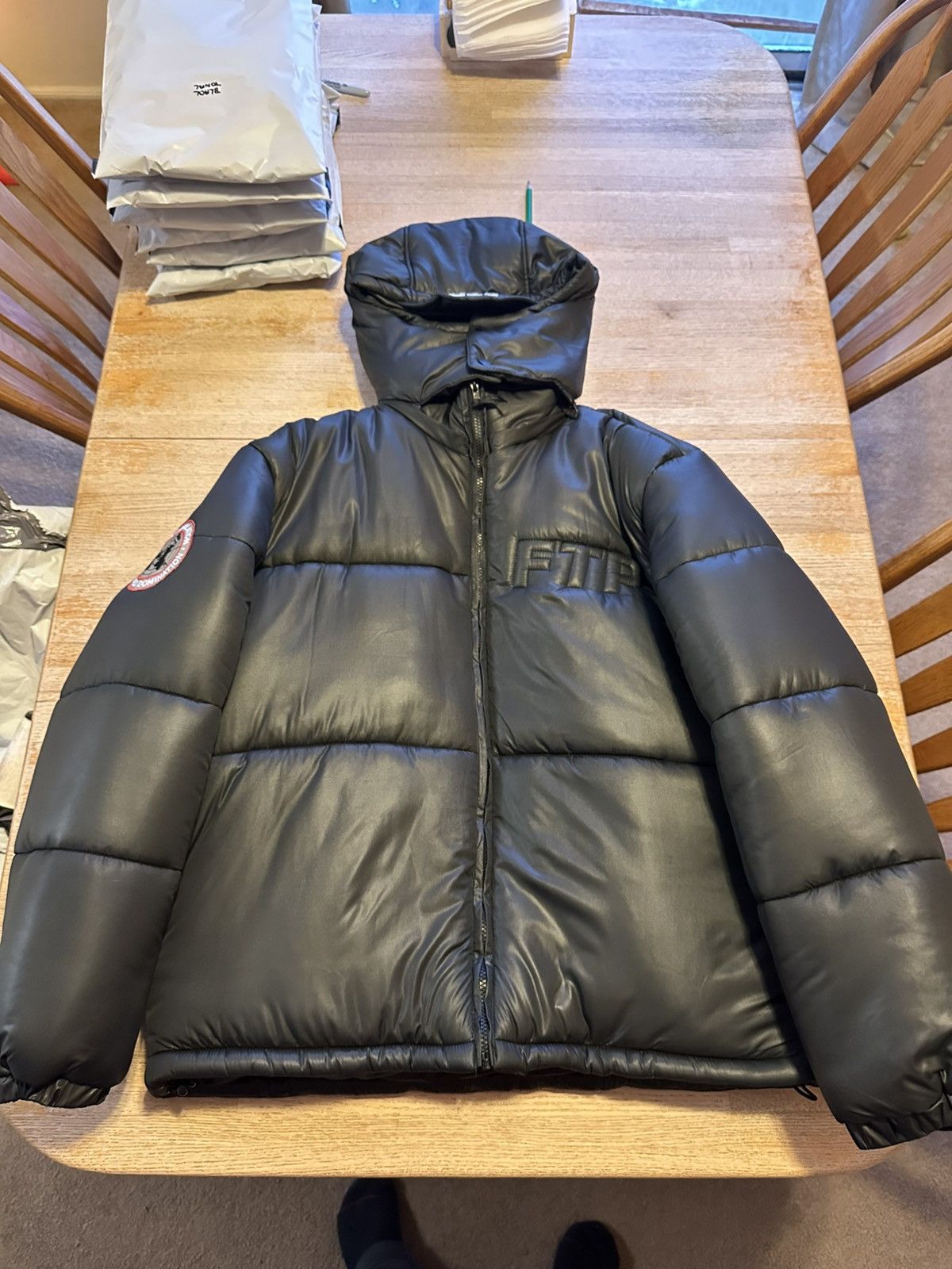 Fuck The Population FTP World Domination Puffer Jacket | Grailed