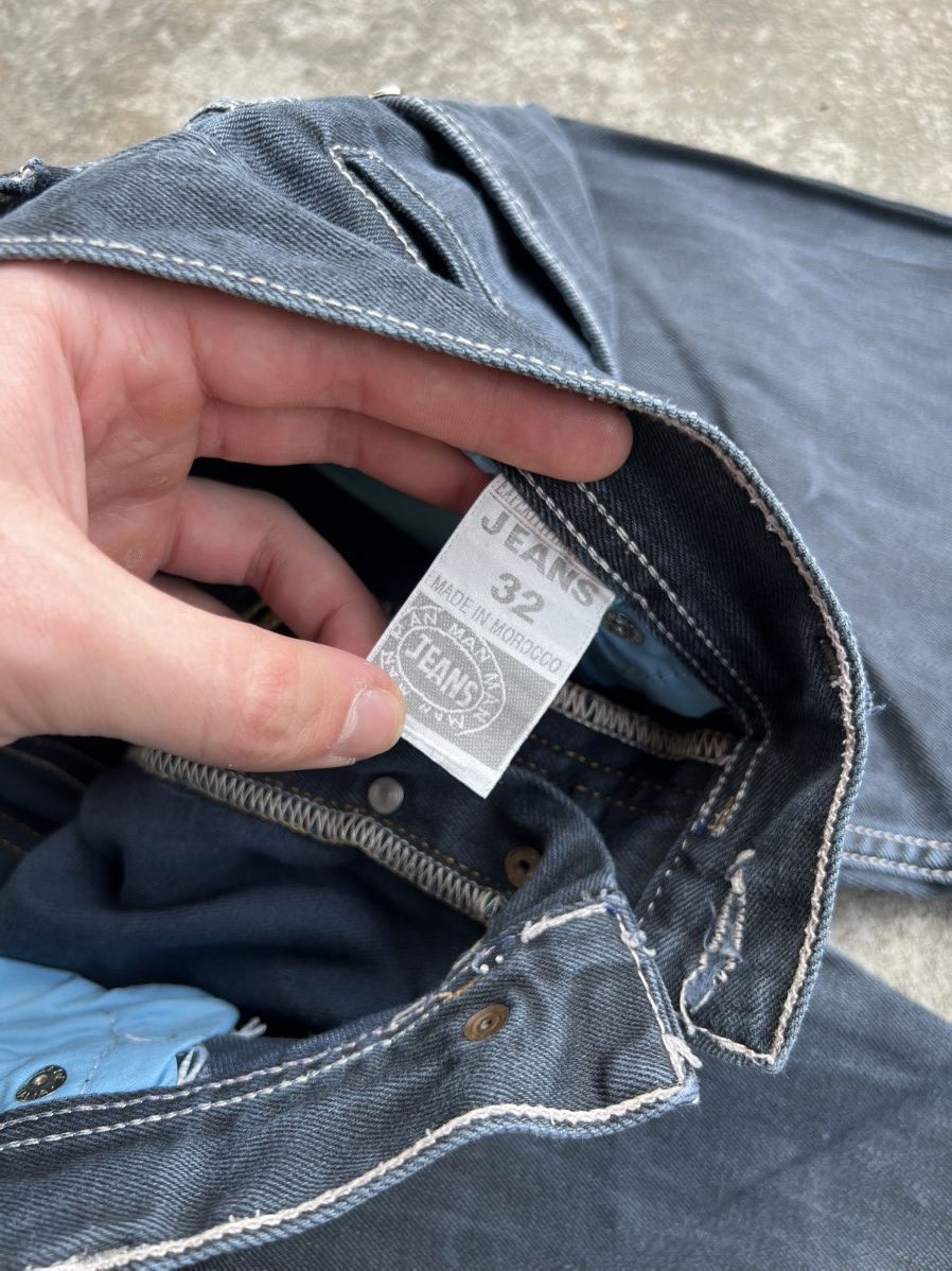 Dolce & Gabbana Crazy Vintage Dolce Gabbana Big Metal Logo Y2k Jeans Glamour Size US 32 / EU 48 - 11 Thumbnail