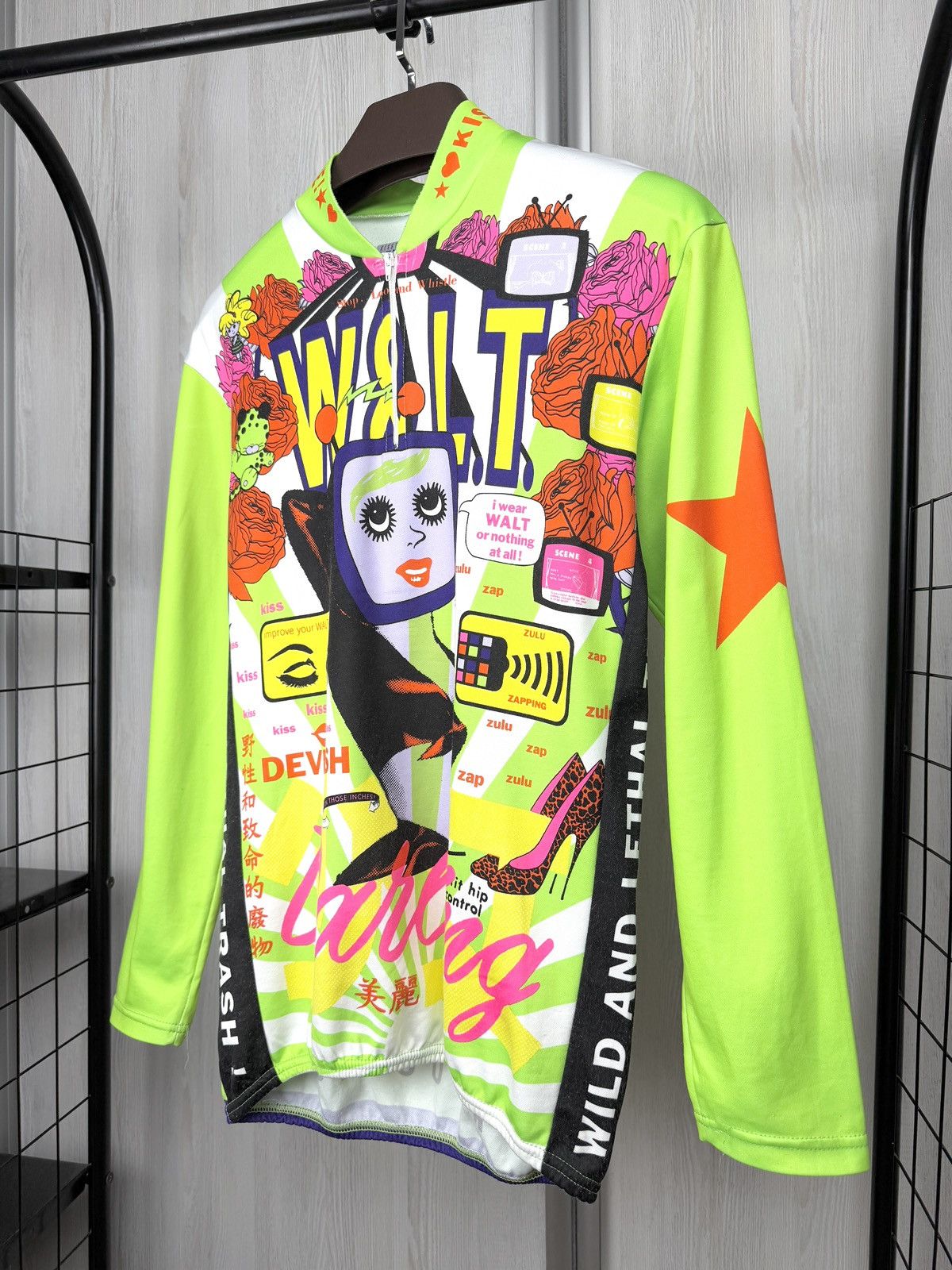 W&LT Walter Van Beirendonck Wild & Lethal Trash W&LT Cycle shirt Size US L / EU 52-54 / 3 - 6 Thumbnail