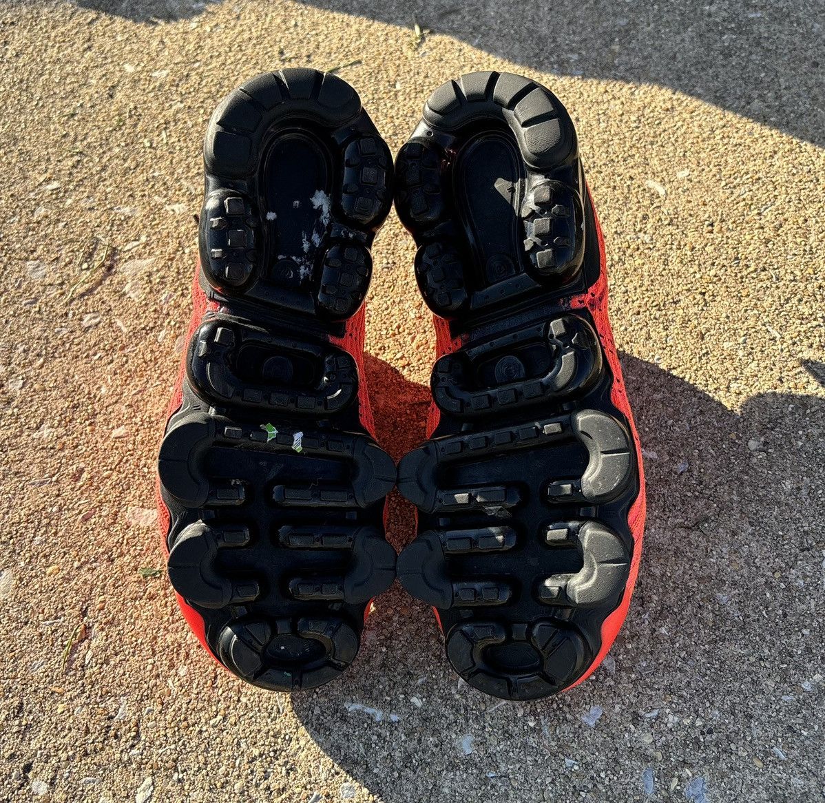 Nike Air VaporMax Flyknit 3 'Flash Crimson Black' Size US 6.5 / EU 39-40 - 5 Thumbnail