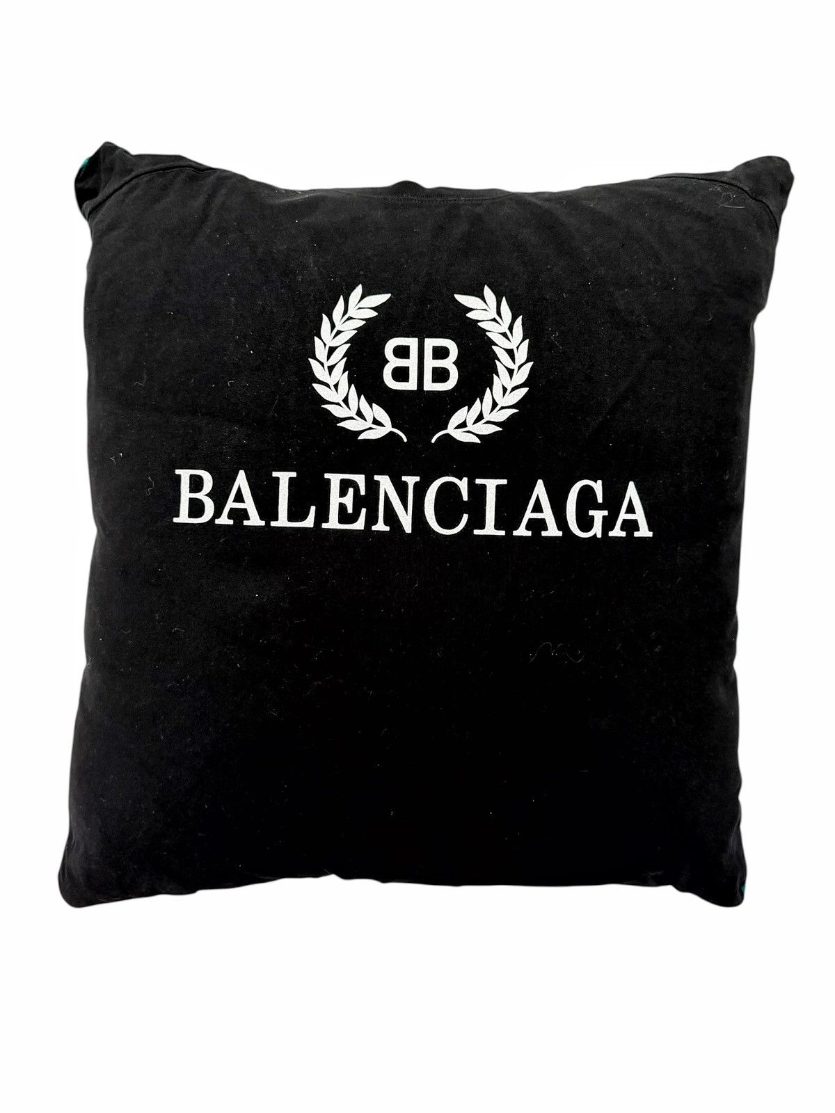 Balenciaga $1450 Recycled T-Shirt Upcycled Reconstructed Pillows Size ONE SIZE - 1 Thumbnail