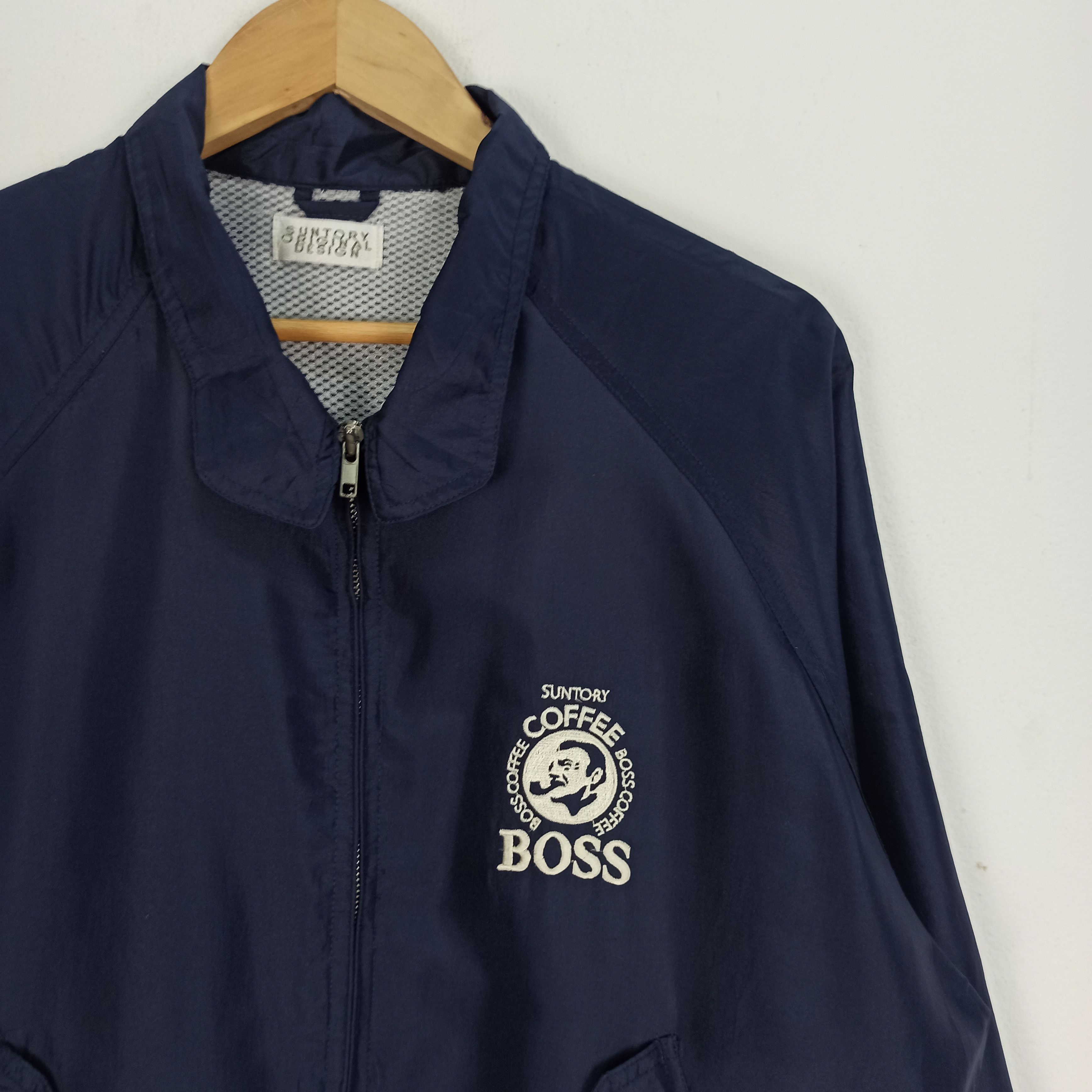 Japanese Brand Vintage Suntory Coffee Boss Jacket Size US L / EU 52-54 / 3 - 2 Thumbnail
