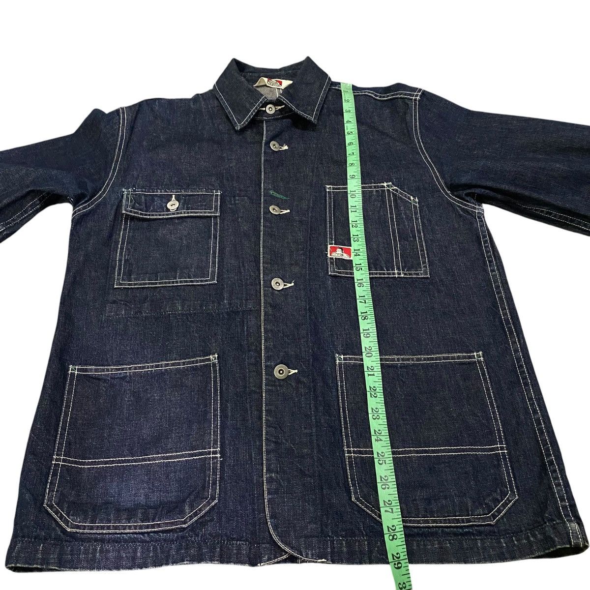 Ben Davis × Vintage Vintage Ben Davis Chore Button Jacket M Size Indogo Colour Size US M / EU 48-50 / 2 - 15 Thumbnail