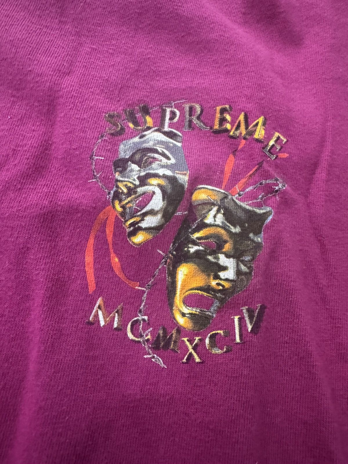 Supreme Supreme "Laugh Now, Cry Later" shirt Size US L / EU 52-54 / 3 - 2 Thumbnail