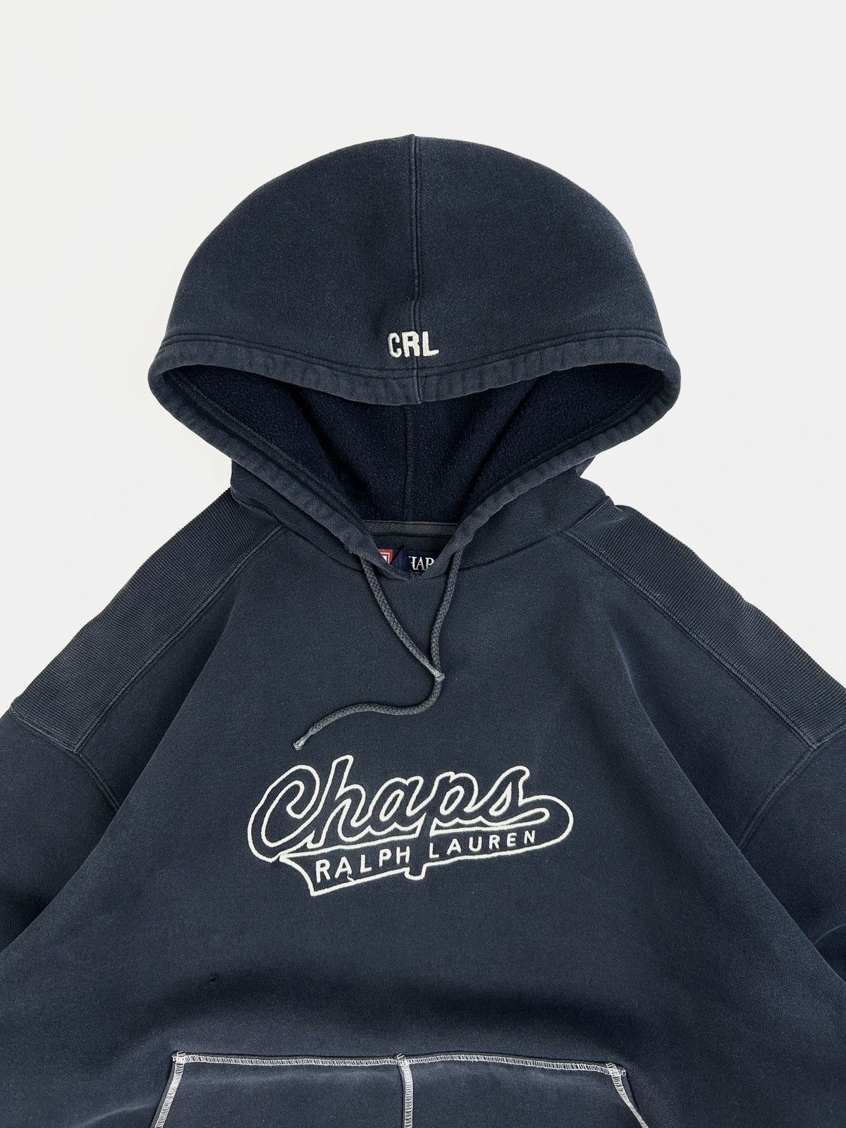Chaps Ralph Lauren Vintage Ralph Lauren Chaps Rare Baggy Hoodie Y2k Size US L / EU 52-54 / 3 - 5 Thumbnail