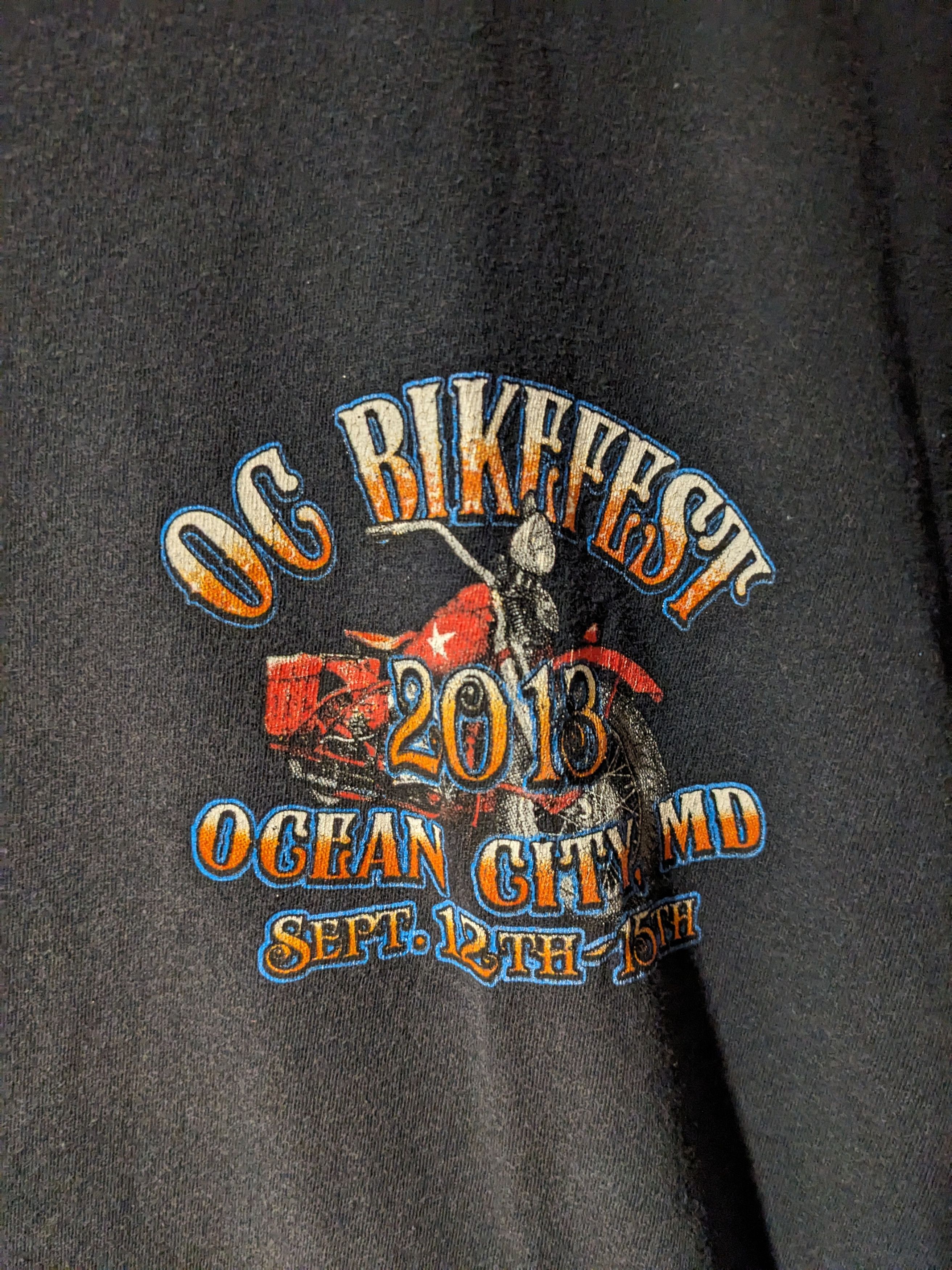 Harley Davidson × Vintage Vintage 2013 OG Bike Fest Motorcycle Rider Medium T-Shirt Size US M / EU 48-50 / 2 - 6 Thumbnail