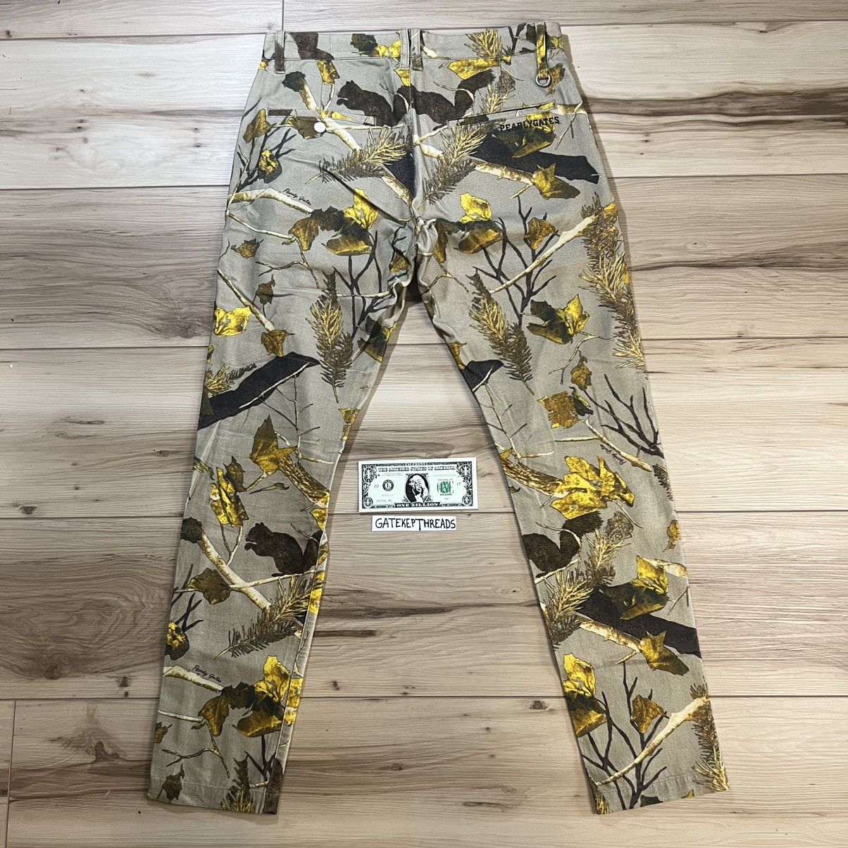 Other Pearly Gates Japan Men’s Golf Pants Woodland Camo Size US 30 / EU 46 - 9 Thumbnail