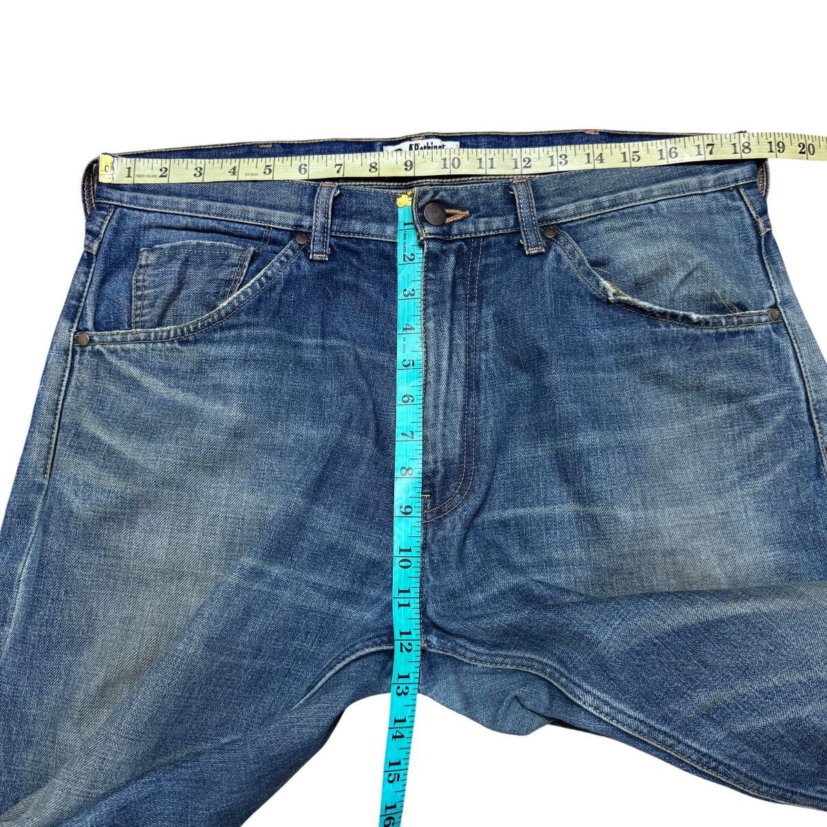 Bape Bape Sta Denim Selvedge Jeans Distressed Size US 36 / EU 52 - 22 Thumbnail
