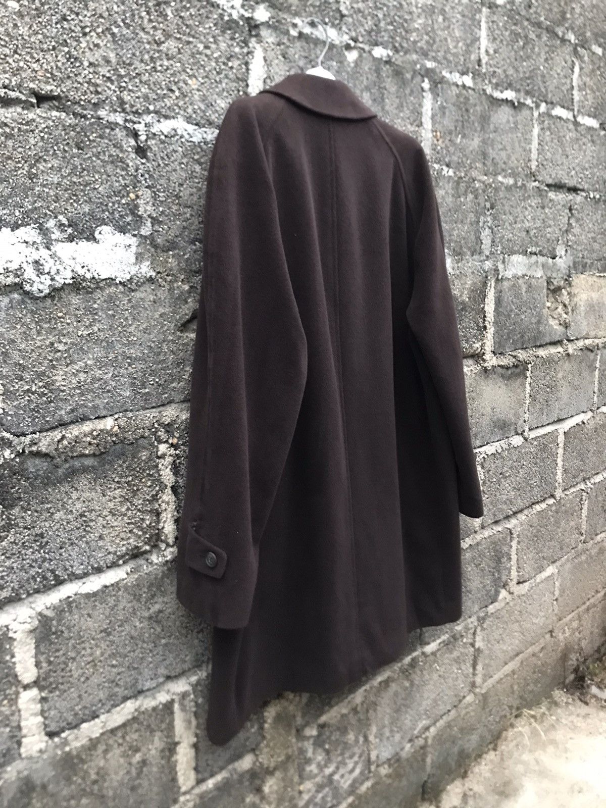 Japanese Brand 🔥Gladan By Blue Rock Brown Wool Long Coat Size US L / EU 52-54 / 3 - 12 Thumbnail