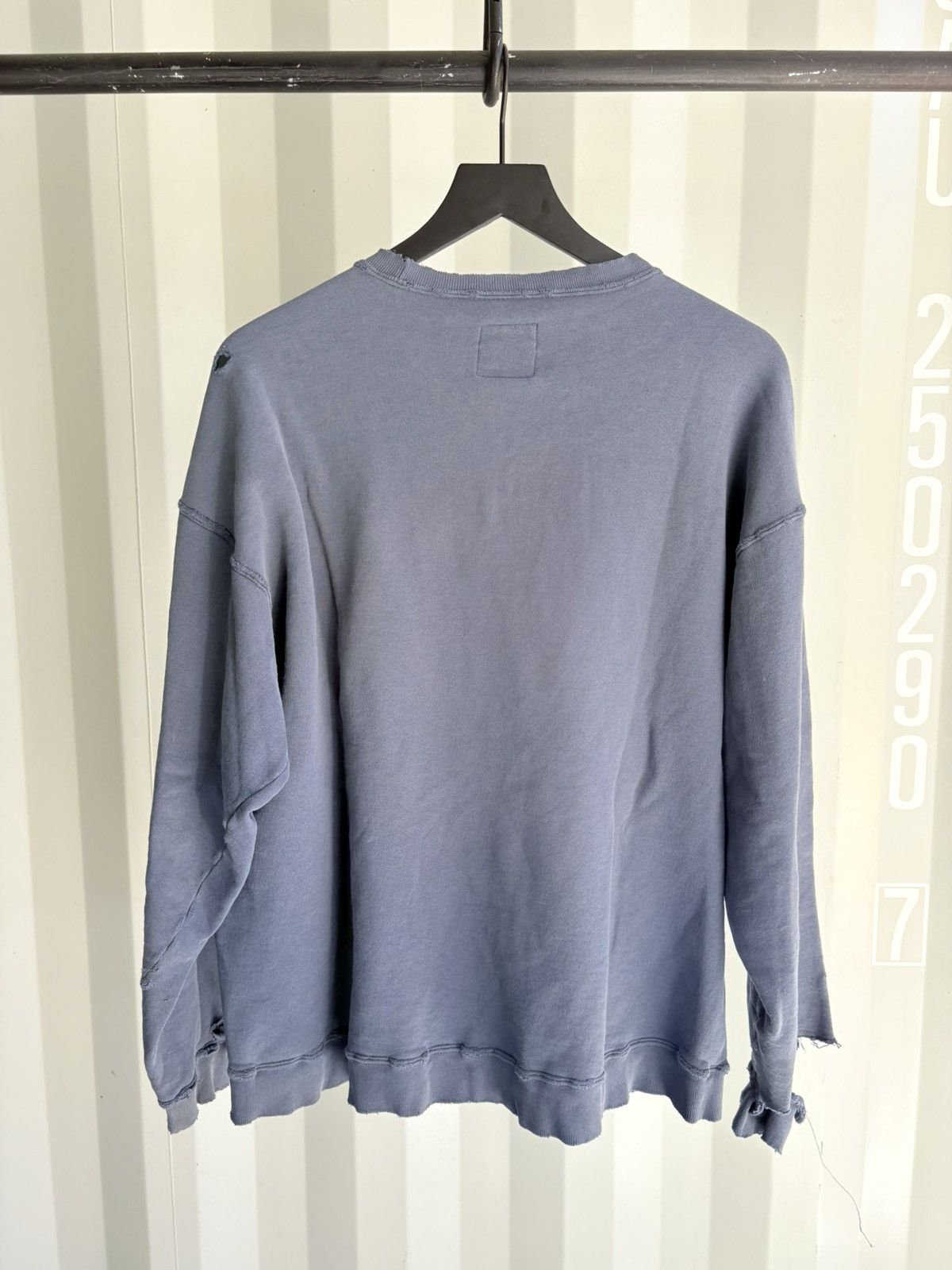 Vintage Thrashed Sun Faded Distressed Sweater ERD Grunge Boxy Size US XL / EU 56 / 4 - 4 Thumbnail